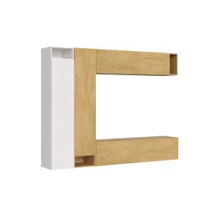 Parete Attrezzata A27 L.254 H.194 P.39,2 – ISOKA