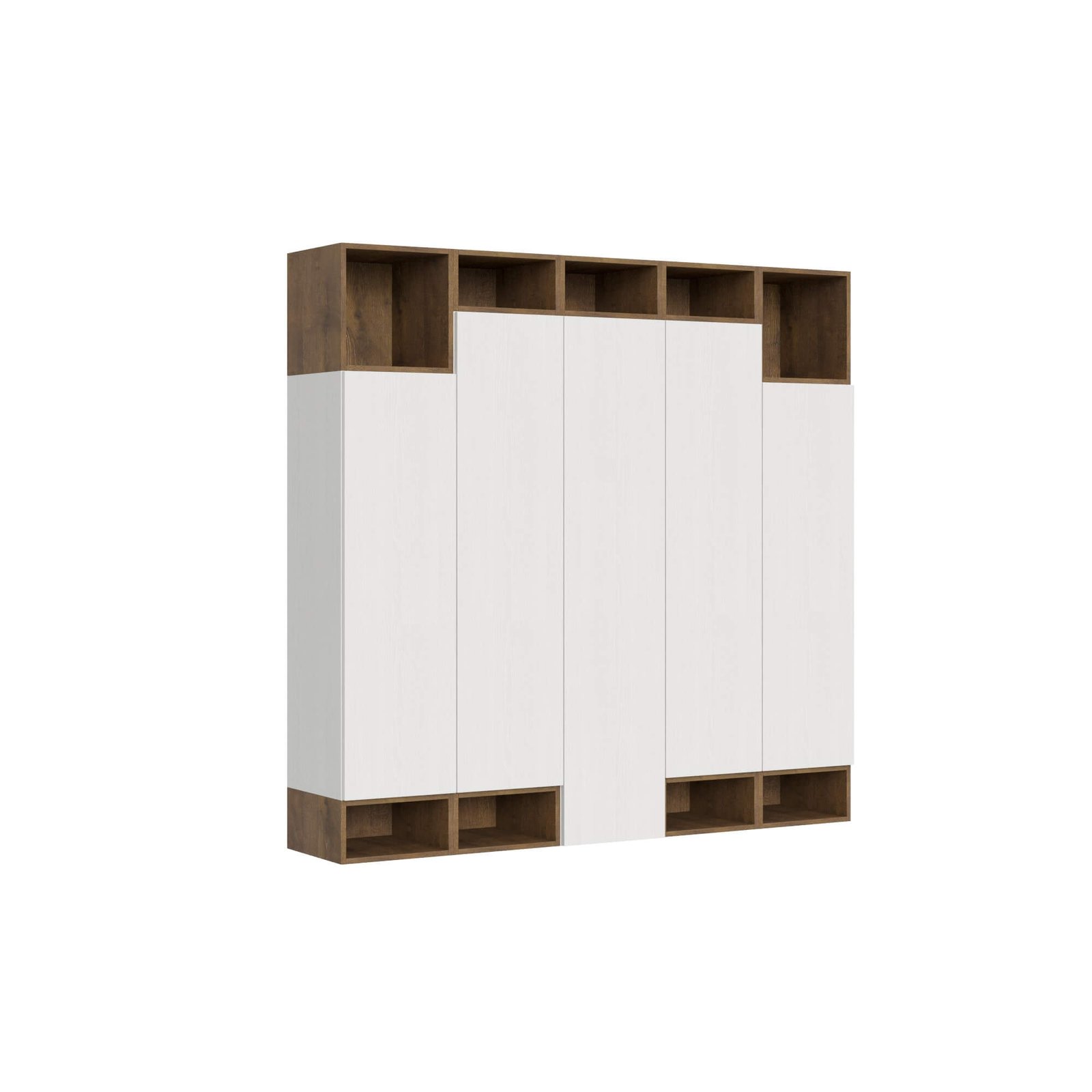 Parete Attrezzata A35 L.200 H.194 – ISOKA