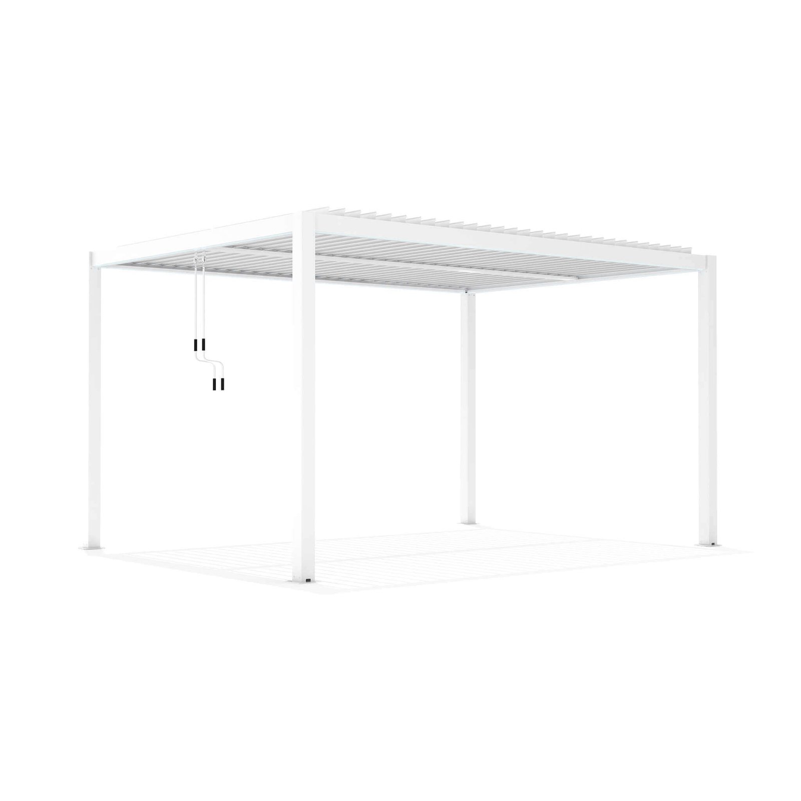 Pergola bioclimatica in alluminio – TONY
