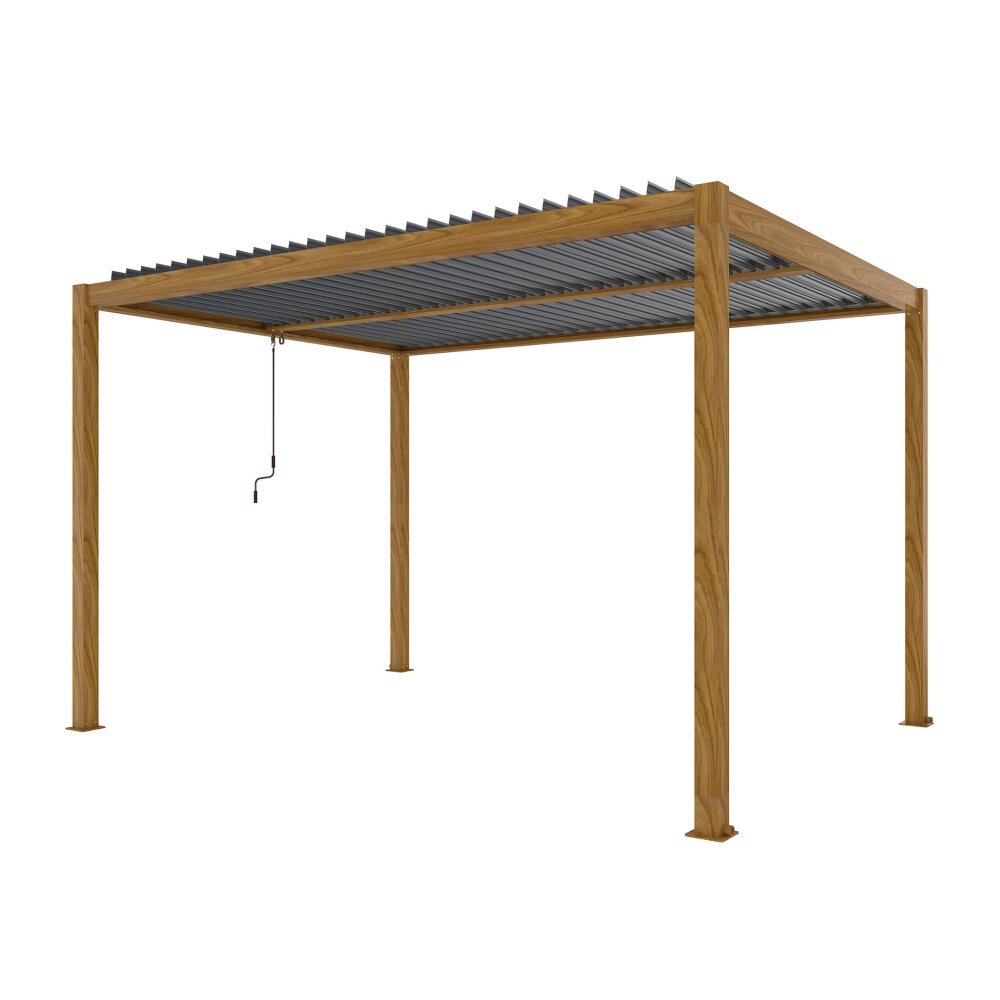 Pergola bioclimatica in alluminio – TONY