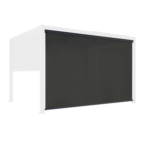 Parete laterale per pergola in alluminio textilene – TONY