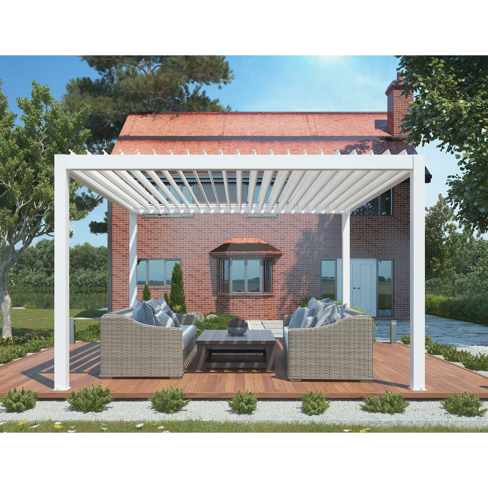 GA802120-BIAN_2 Pergola Bioclimatica motorizzata smart in alluminio – TONY PRO