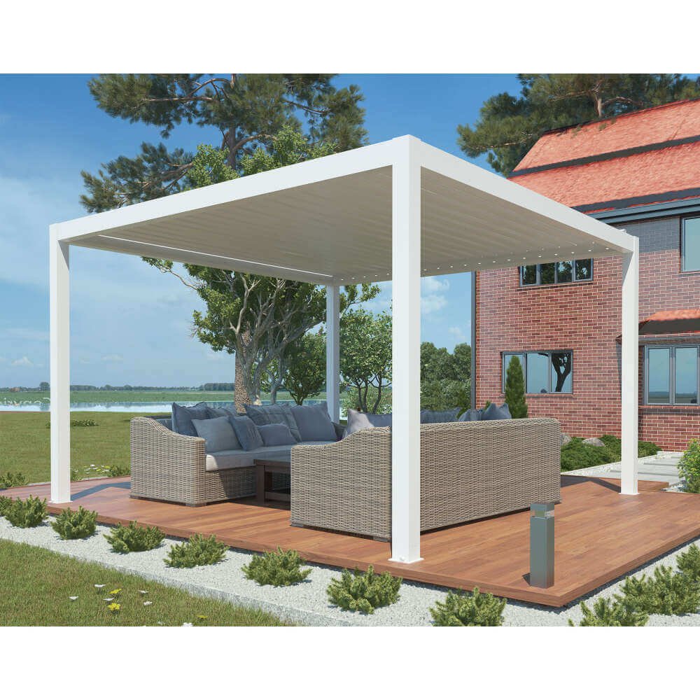 Pergola Bioclimatica motorizzata smart in alluminio – TONY PRO