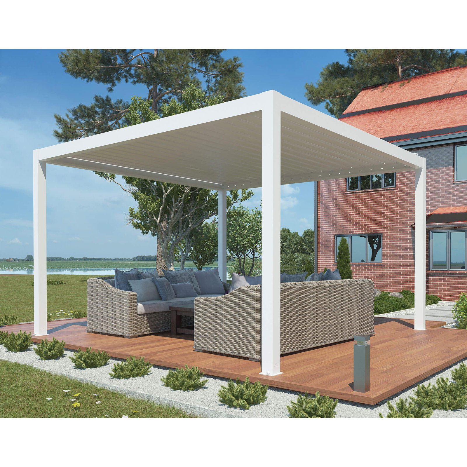 GA802120-BIAN_3 Pergola Bioclimatica motorizzata smart in alluminio – TONY PRO