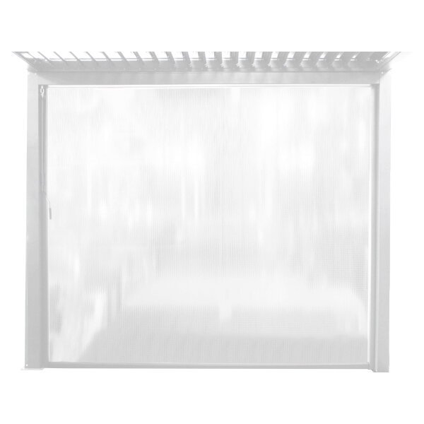 Laterale per pergola biocliamatica in PVC – TONY