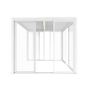 Laterale scorrevole per pergola bioclimatica con vetro – TONY