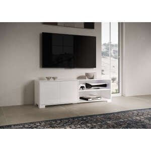 Porta TV 2 ante con vano a giorno 150x40x40 cm – LUMINA