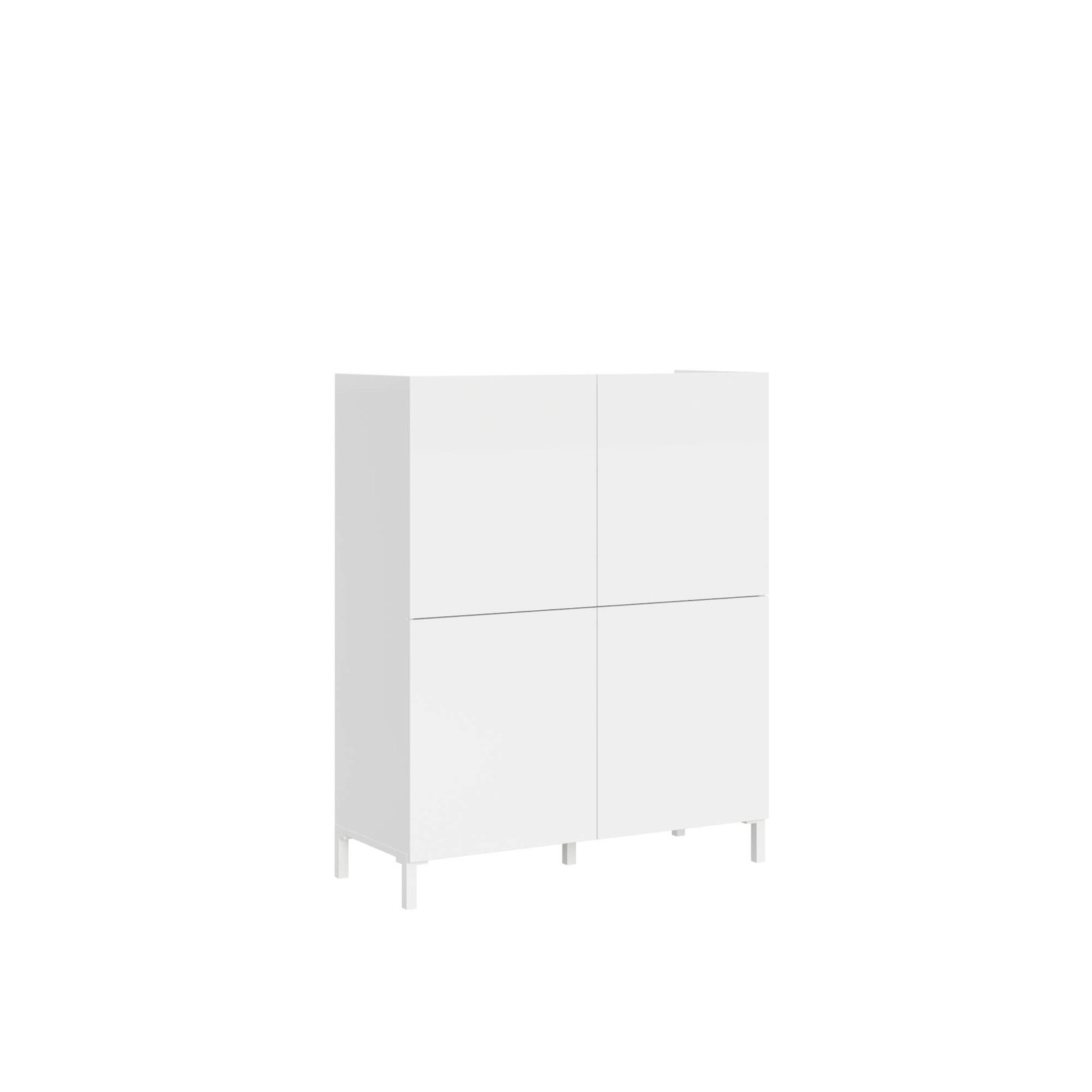 Credenza alta 4 ante 90x35x110 cm – SOLARIA