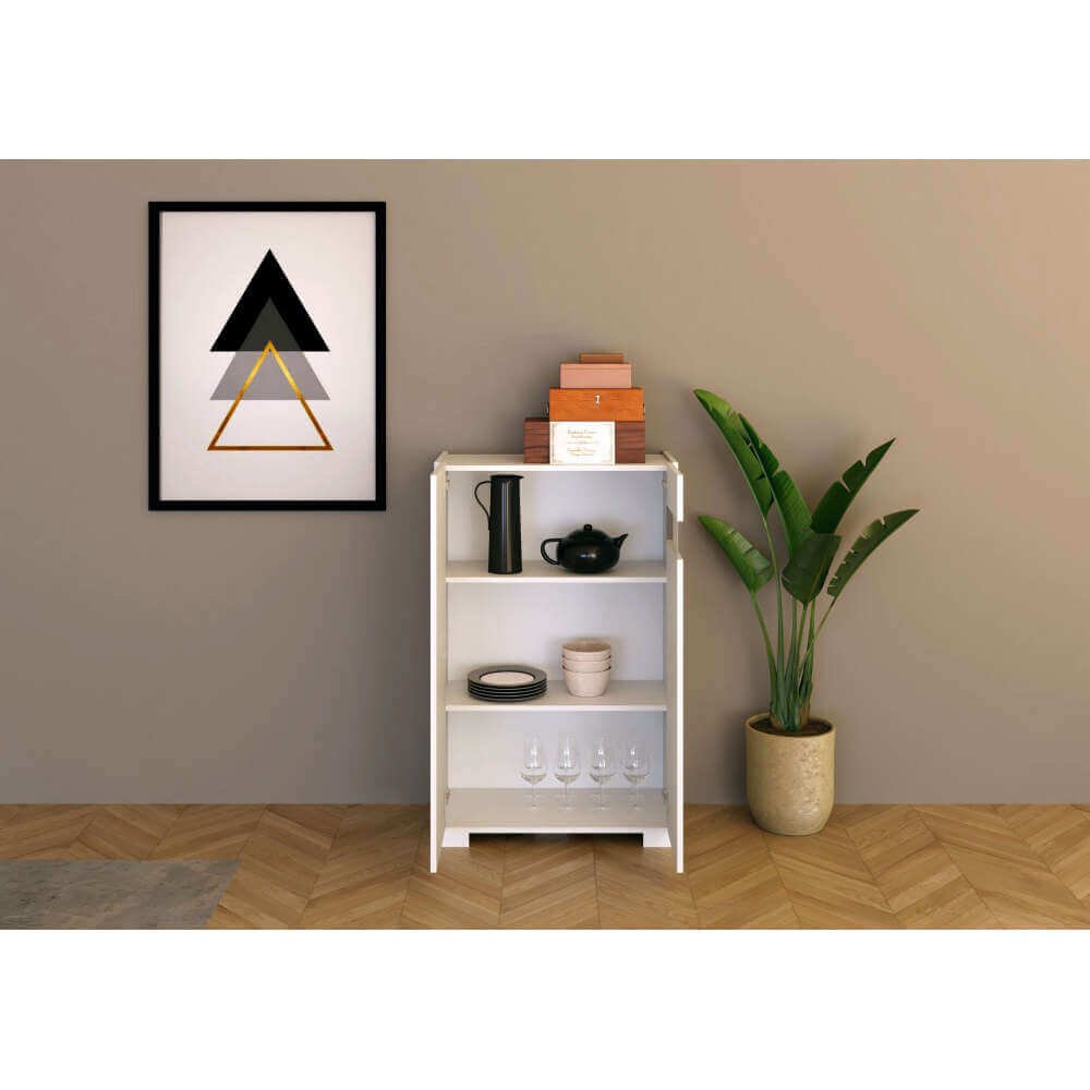 Credenza alta 2 ante 70x35x110 cm – RIFLESSO