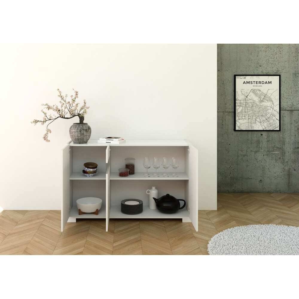 Madia 3 ante 130x40x81 cm – RIFLESSO