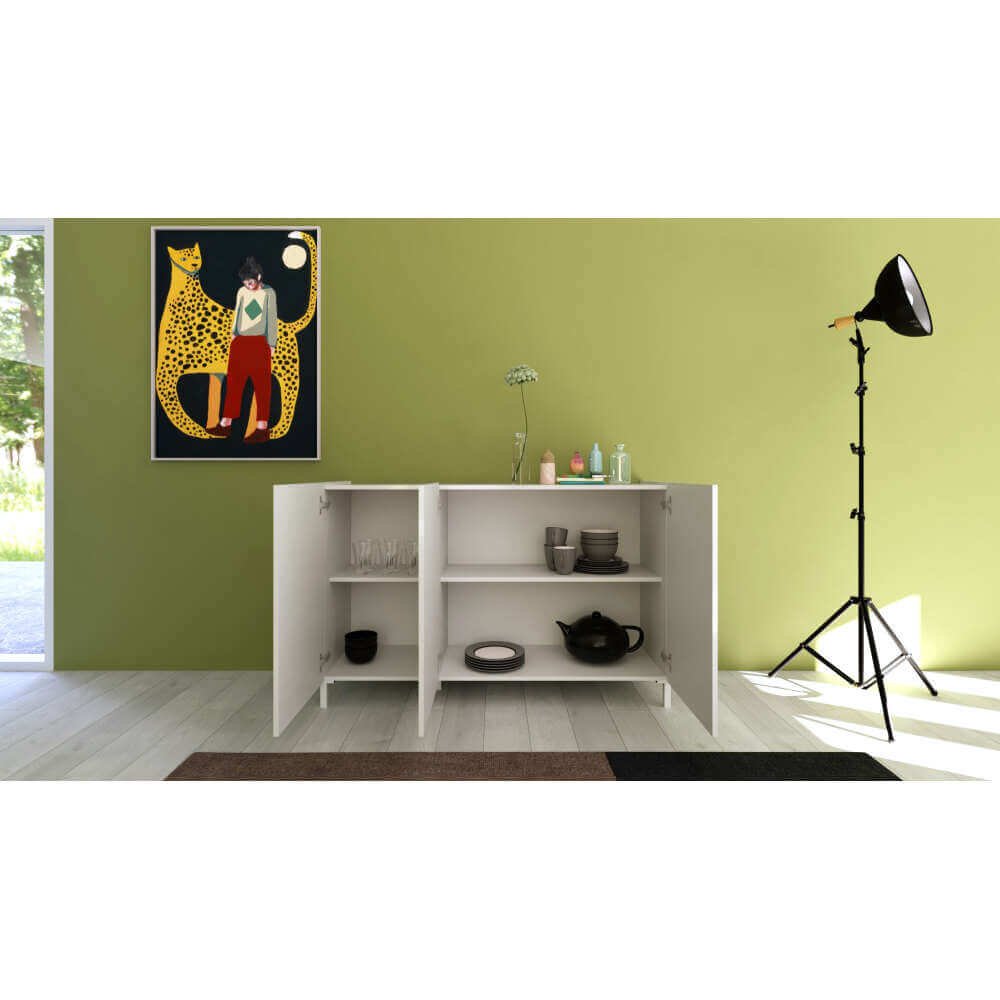Madia 3 ante 130x40x84 cm – SOLARIA