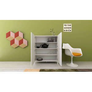 Credenza alta 4 ante 90x35x110 cm – SOLARIA