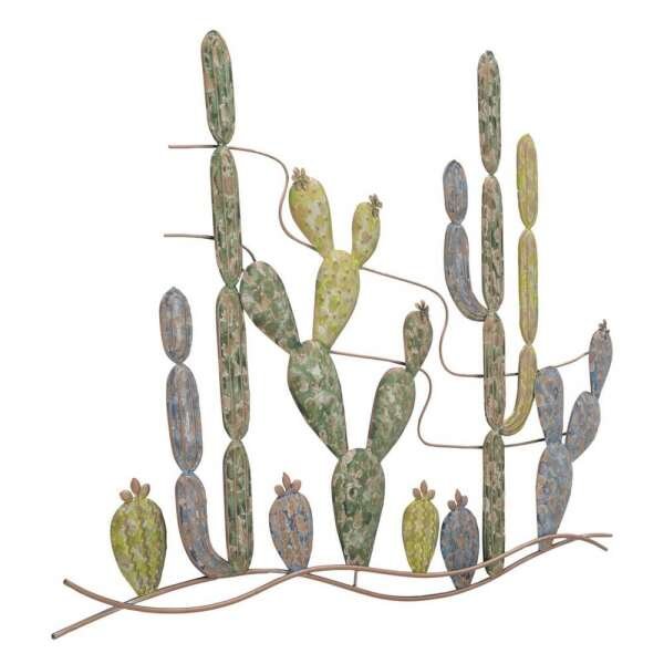 Decorazione parete ferro cactus cm 90X2,5X64 – PICASSY MODERN
