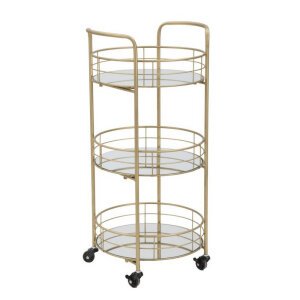 Carrello Glam Rotondo cm diam 38X77,5 - GLAM ROTONDO