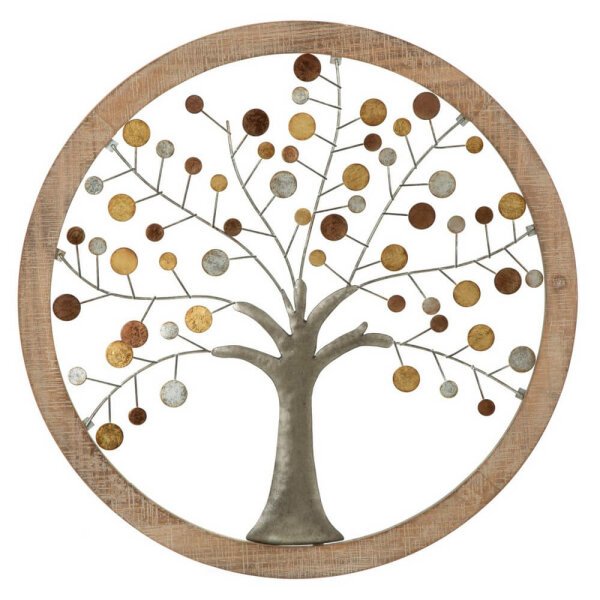 Decorazione parete albero della vita cm diam. 61X1,8 - LIFE