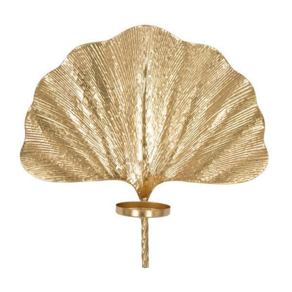 Portacandele Foglia Glam 41×11,5×40 cm – GLAM LEAF