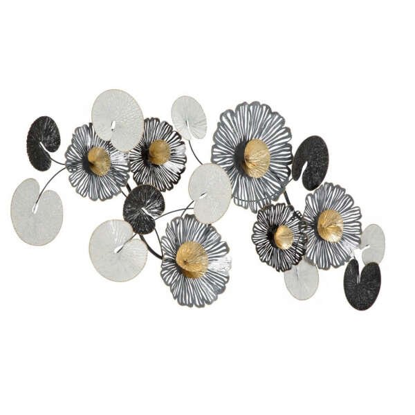 Decorazione parete ferro moderno cm 143X8,5X64 – TROBY