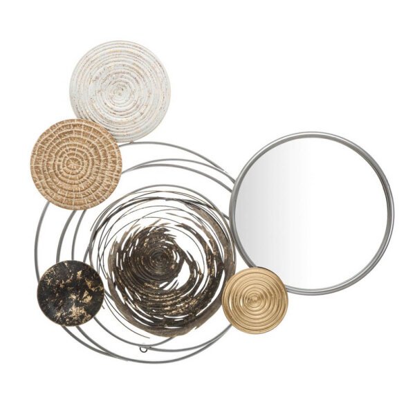 Decorazione parete ferro specchiato etnic cm 90X9,5X101,5 - ETNIC