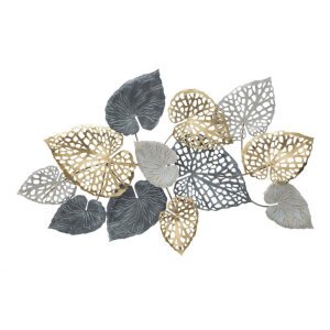 Decorazione parete decorativo ferro cm 110X9X66 - ORY