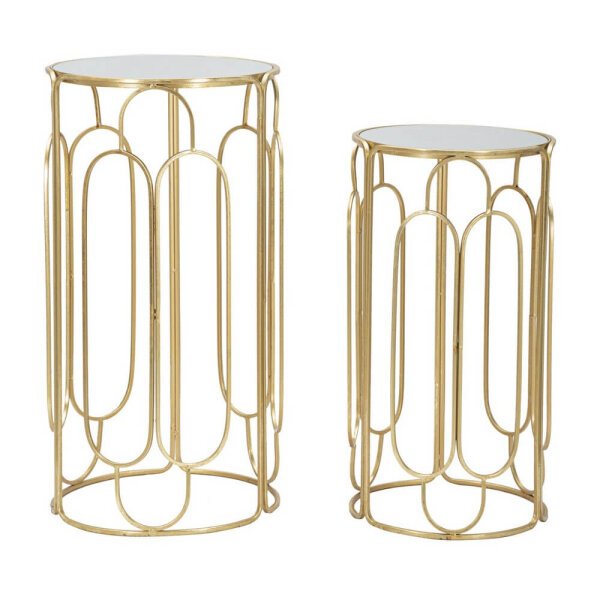 Tavolino Coppia Rotondo cm diam 36,5X70 - 31X60 - ARTYOPPIA ROTONDO