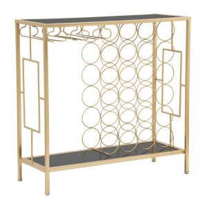 Console Porta Bottiglie Glam cm 76X30X75 - GLAM
