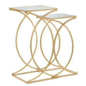 Tavolino Coppia Semplice cm 35X35X70 - 30X30X60 - SIMPLYOPPIA