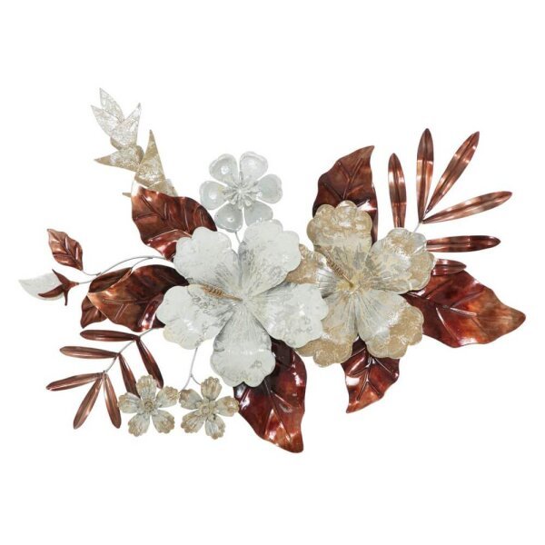 Decorazione parete decorativo ferro bouquet cm 83X8,5X55 – BOUQUET