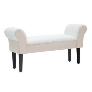 Panchetta Velluto Crema cm 102X31X51 – VELVETREMA