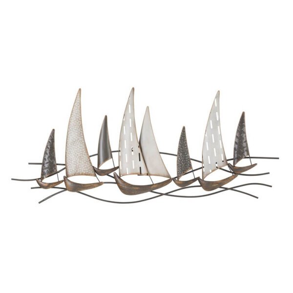 Decorazione parete ferro regata cm 100X3X44 - REGATA NEW