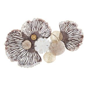 Decorazione parete ferro decorativo cm 97,2X8X58 - DARK