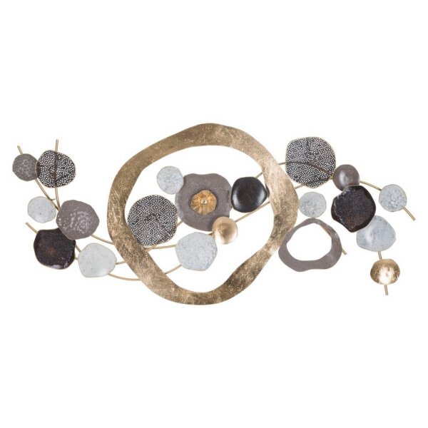 Decorazione parete ferro decorativo cm 121X5,7X54,6 – INDRY