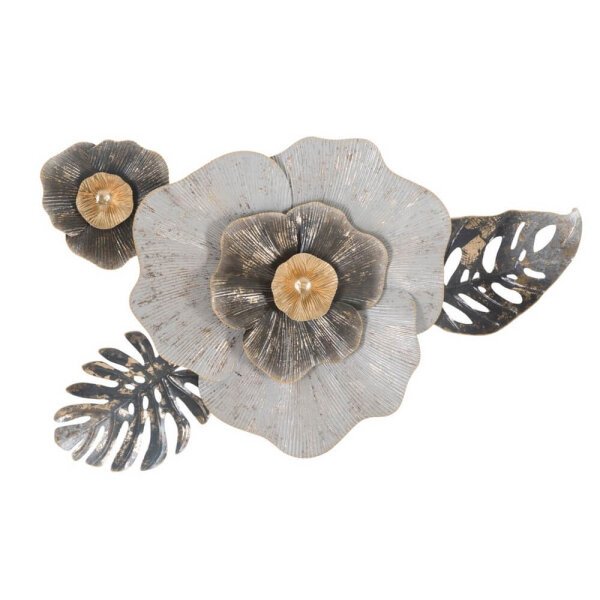 Decorazione parete ferro design cm 74,9X7X47,6 - EDY