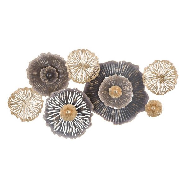 Decorazione parete ferro decorativo cm 96,5X5,7X51 - BROWNY