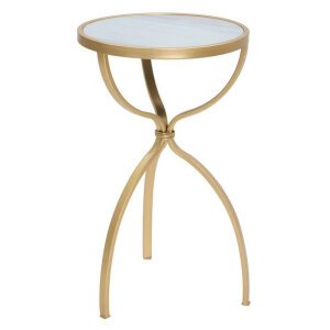 Tavolinetto Glam Tridh cm diam 32,5X55 - GLAM TRIDH