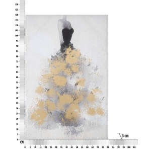 Stampa Dipinta Montagna cm 80X3X120 – GOLD DANCER