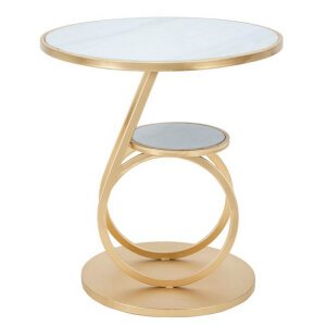 Tavolo Anello Doppio cm diam 55X60 - RING DOUBLE