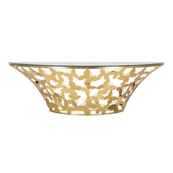 Console da Muro Motivo Farfalle cm 120X40,5X37,2 – BUTTERFLIES
