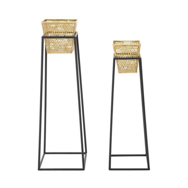 Vasi Quadrati Coppia cm diam 23X70 – 20X60 – SQUAREOPPIA