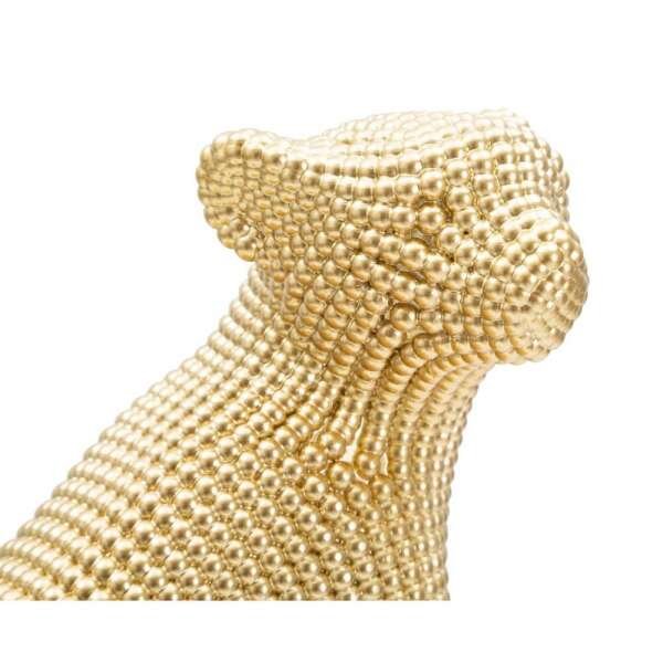 Soprammobile statua dorata di leopardo – LEOROS
