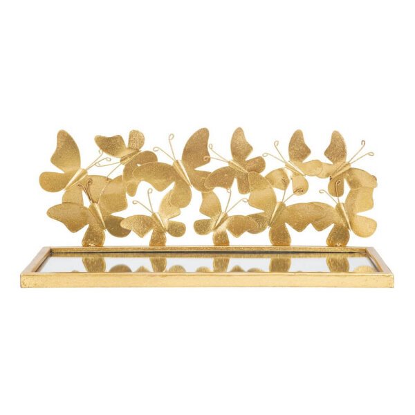 Comodino Mensola Motivo Farfalle Coppia cm 43X19,2X16,5 - BUTTERFLIESOPPIA