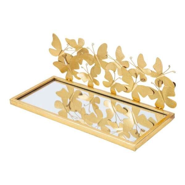 Comodino Mensola Motivo Farfalle Coppia cm 43X19,2X16,5 – BUTTERFLIESOPPIA