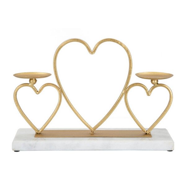 Portacandele Cuori Orizzontale 30x9x20 cm – HEARTS