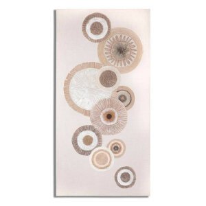 Dipinto su Tela Con Inserticm 50X3,2X100 - CIRCLY