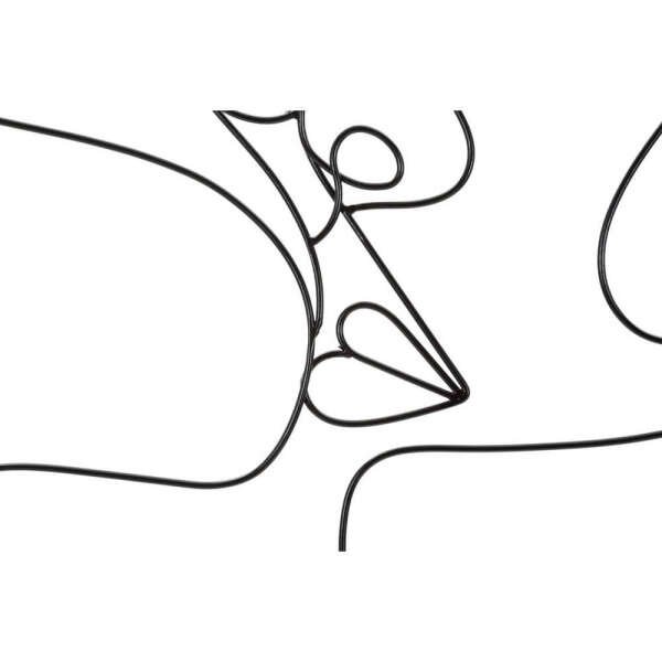 Decorazione Parete Ferro Bacio cm 60X90 – KISS