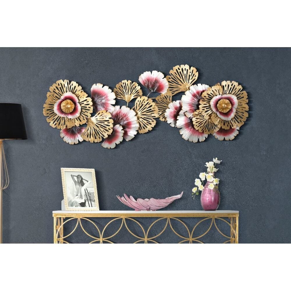 Decorazione parete decorativo ferro color cm 130X5,5X54 – COLOR