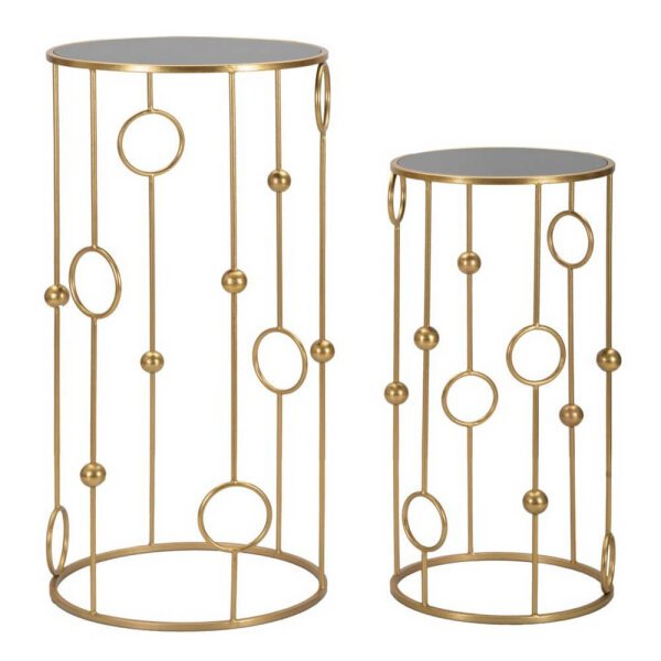 Tavolini Gabbia Coppia cm diam 50X100 – 40X80 – CAGEOPPIA
