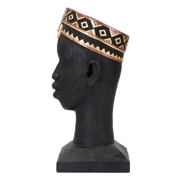 Scultura uomo masai tradizionale cm 25X25X56 – MASAL