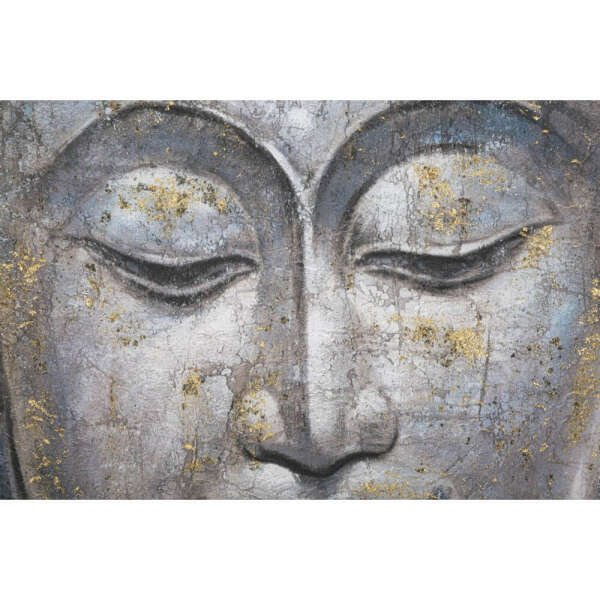 Dipinto su Tela Volto di Buddha cm 80X120 Modello A – FACEUDDHA LIGHT