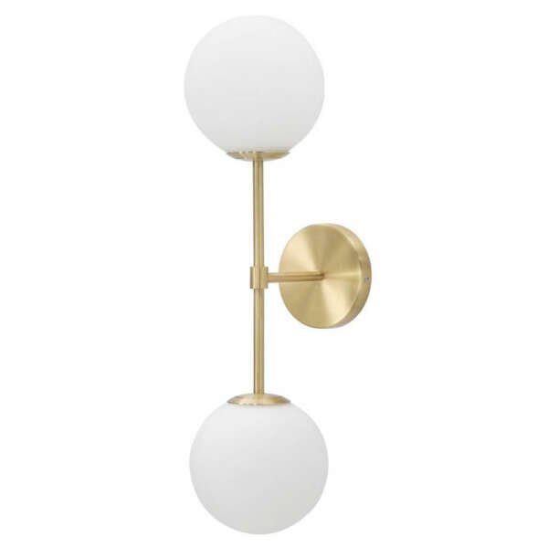 Lampada da Muro Circolare cm 15X20X40 – GLAMY DOPPIA