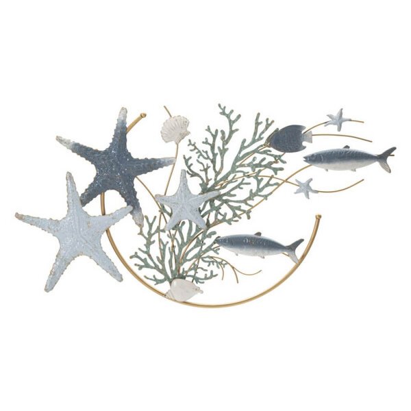 Decorazione Parete Ferro Stella Marina cm 95,3X5X53,3 - STELLA MARINA